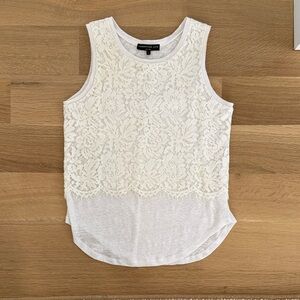 Generation Love White Lace Tank Top